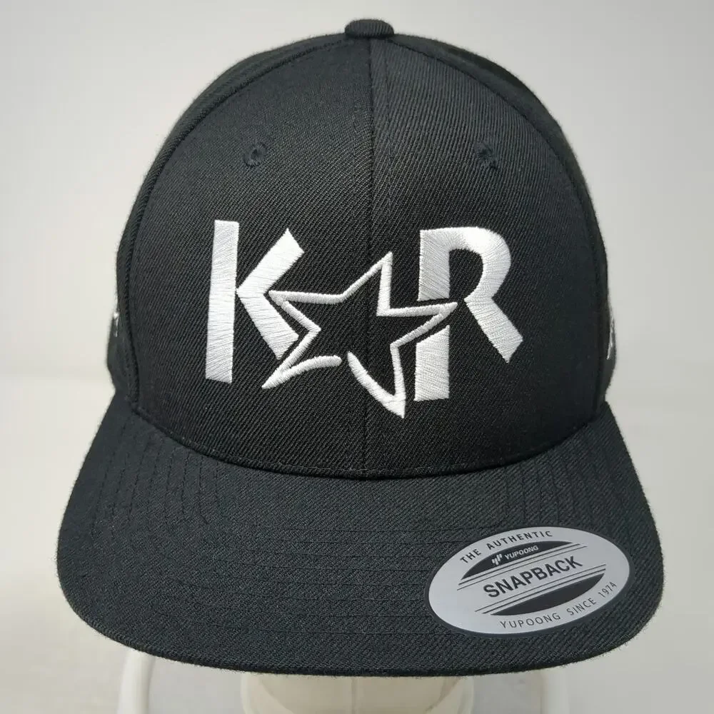 Yupoong Snapback Black One Size KAR Convention Outstanding Dancer Green Brim Hat